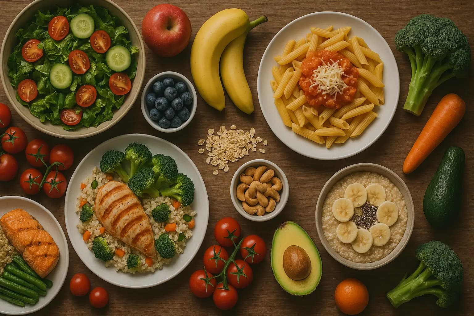 foods background